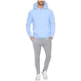 thumbnail image 1 of LIaqionyy Oversize Sweatsuit for Women's Set 2 Piece Hoodie Sweatshirts Top Sweatpant Jogger Pants Tracksuits, 1 of 7