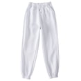 thumbnail image 1 of LIaqionyy Sweatpants for Womens Jogger Causal Sweat Pant Drawstring Waist Loose Workout Bottoms with Pockets, 1 of 6