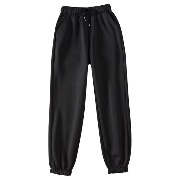 LIaqionyy Sweatpants for Womens Jogger Causal Sweat Pant Drawstring Waist Loose Workout Bottoms with Pockets