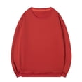 thumbnail image 1 of LIaqionyy Sweatshirt for Mens Cotton Crew Neck Pullover Shirts Casual Long Sleeve Solid Color Tops Sweatshirts, 1 of 6