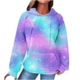 thumbnail image 1 of LIaqionyy Sweatshirts for Women's Oversized Tops Hoodies Pullover Fashion Sweatshirts with Pocket Fall Winter Clothes, 1 of 5