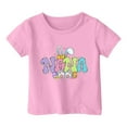 thumbnail image 1 of LIaqionyy Toddler Boys Girls Easter Cotton Shirts Bunny Rabbit Graphic Cute Tees Tops Happy Easter Casual Short Sleeve Tee, 1 of 4