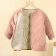thumbnail image 1 of LIaqionyy Toddler Jacket Winter Soft Coat Lightweight Quilted Button down Warm Outerwear for Kids 4-16T, 1 of 5