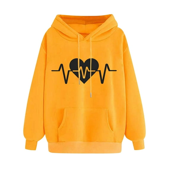 LIaqionyy Women Hoodie Oversized Sweatshirt Casual Pullover Sweatshirts Womens Fall Fashion Winter Clothes with Pocket