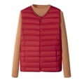 thumbnail image 1 of LIaqionyy Women Oversize Vest Jacket Quilted Lightweight Sleeveless Casual Warm Winter Coats Outerwear, 1 of 4