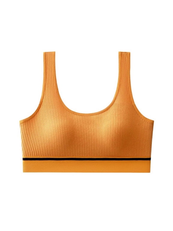 Women's Bralette No Underwire Soft Wireless Cami Bra Everyday Cotton Breathable Comfort Bras