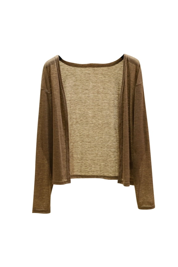 Women's Cardigan See Through Loose Cover up Casual Lightweight Summer Open Front Beach Vacation Coverups