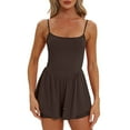 thumbnail image 1 of LIaqionyy Womens Athletic Romper Short Athletic Jumpsuits 2024 Casual Summer Overalls Running Gym Yoga Clothes, 1 of 8