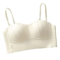 thumbnail image 1 of LIaqionyy Womens Bralette Soft Wireless Pullover Seamless Full Coverage Comfortable Basic Everyday Bras, 1 of 4