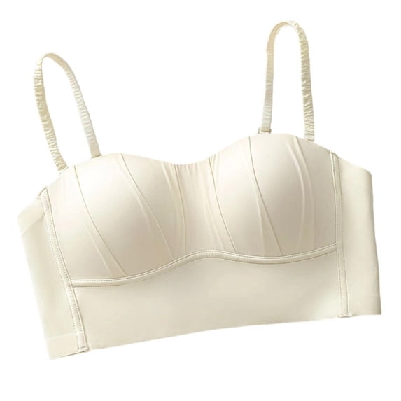 LIaqionyy Womens Bralette Soft Wireless Pullover Seamless Full Coverage Comfortable Basic Everyday Bras