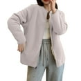 thumbnail image 1 of LIaqionyy Womens Fleece Full Zip Jacket Lightweight Women's Winter Warm Coats with Pockets Fall Clothes, 1 of 3