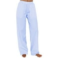 thumbnail image 1 of LIaqionyy Womens Pant Elastic Waist Wide Leg Soft Bottoms Lounge Comfortable Workout Loose Pants with Pockets, 1 of 6