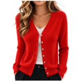 thumbnail image 1 of LIaqionyy Womens Soft Cardigans Sweaters Lightweight Long Sleeve Cardigan Open Front Casual Loose Sweater Clothes, 1 of 6