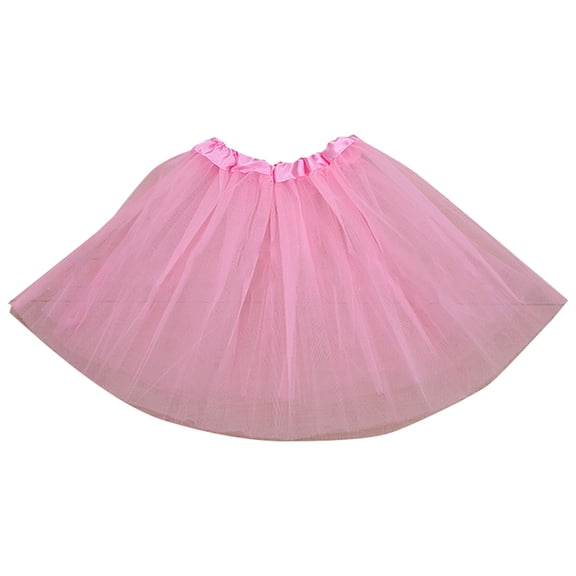 REDARER Girls 3 Layered Tulle Tutu Skirt with Lining,Princess Ballet Dance Dress for Girls.