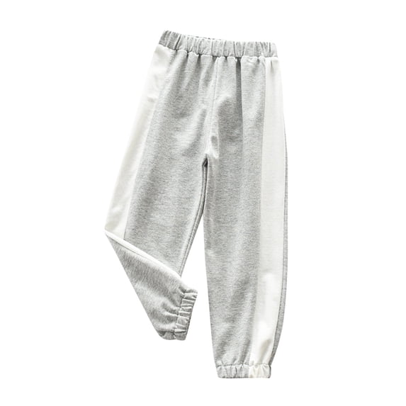 REDARER Kids Boys Girls Sweatpants Elastic Open Bottom Athletic Drawstring Joggers Little Kids Straight Leg Gym Pants with Pockets