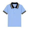 thumbnail image 1 of REDARER Kids' Short Sleeve Polo Shirt, Cotton Knit Polo T-shirt for Boy Girl Toddler Baby 5-6 Years, 1 of 4
