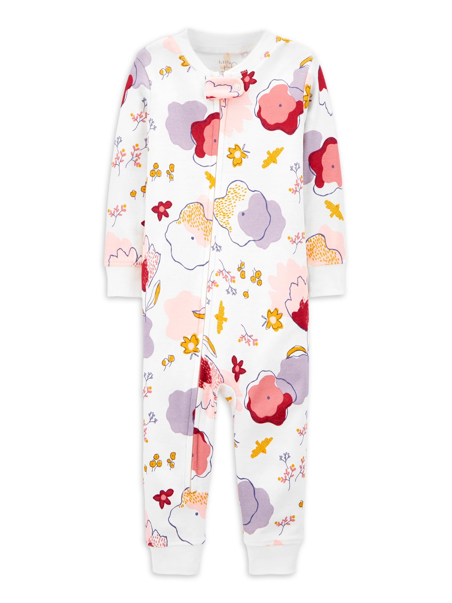 LIttle by Carter's Baby Girls Snug Fit Cotton 1Piece Footless