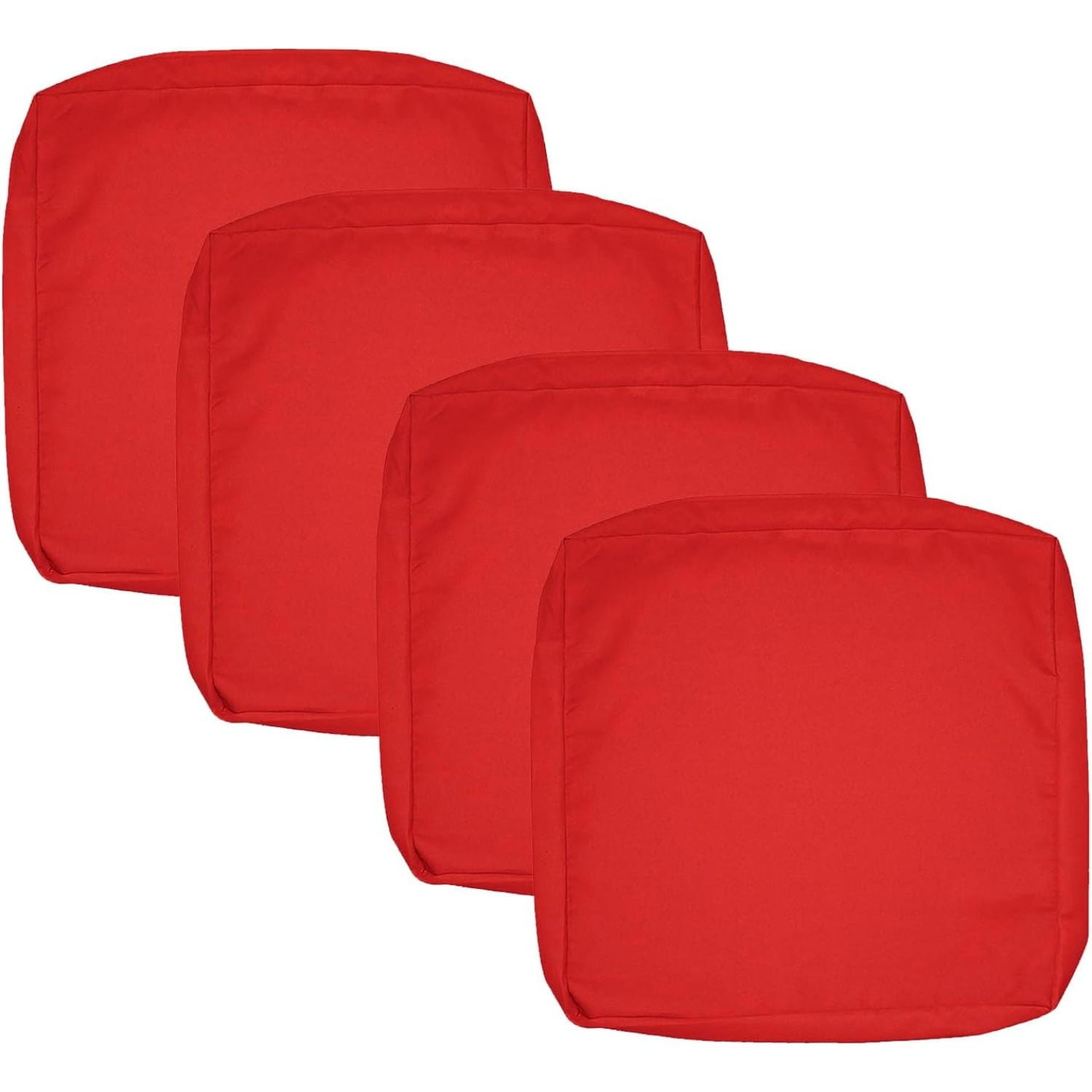 Waterproof Outdoor Chair Cushion Cover - 24x22x4 Inches, Rust Color, UV Resistant
