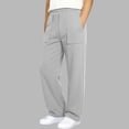 thumbnail image 1 of LJEFF Boys Wide Leg Sweatpants, Baggy Elastic Waist Casual Kids Workout Pants Dark Gray Size 10, 1 of 5