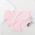 thumbnail image 1 of LJEFF Girls Cotton Briefs, Solid Color Comfort Elasticity Breathability Kids Underwear Girls Pink Size 4-6, 1 of 6