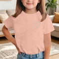 thumbnail image 1 of LJEFF Girls Cute Print Rhinestone T-Shirt, Comfort Cotton Crew Neck Short Sleeved Summer Casual Tee Hot Pink Size 10 Yres, 1 of 7
