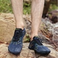 thumbnail image 1 of LJEFF Men Water Shoes, Breathable Non-Slip Quick Dry Lightweight Trail Beach Aqua Sneakers Dark Blue, 1 of 9