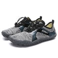 thumbnail image 1 of LJEFF Men Water Shoes, Quick Dry Lightweight Non-Slip Breathable Trail Beach Aqua Sneakers Gray, 1 of 7