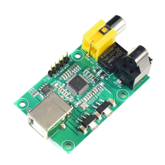 LJMSA9123 USB To SPDIF Optical I2S Auditory Controller High Resolution 24BIT