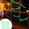 thumbnail image 1 of LJMsdf 16pcs Glow in the Dark Eye Stickers, Halloween Window & Wall Decals, Spooky Indoor and Outdoor Decor, 1 of 5