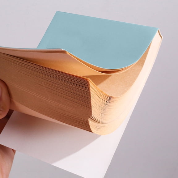 LJMsdf Blank Kraft Paper Notebook, 200 Sheets Tearable Sketch Notebook 5.12×3.74in 4 Colors