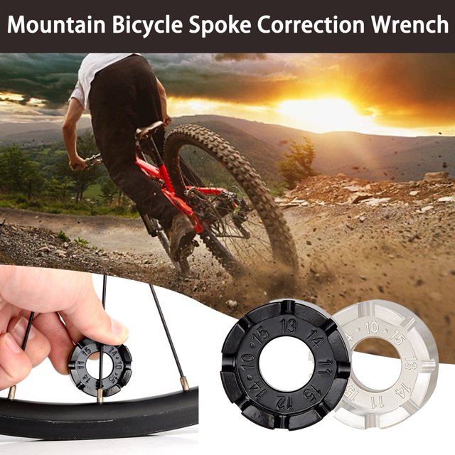 LJNYFDC Bike Spoke Correction Wrench Bike Spoke Adjustment Wrench Round 8 Grooves High Hardness
