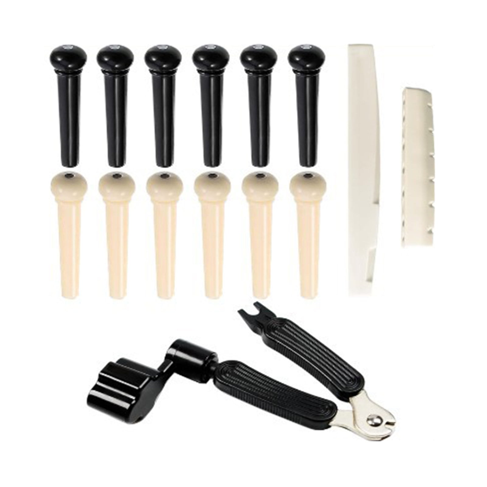LJNYFDC Guitar Bridge Pin Replacement 15Pcs Acoustic Guitar Bridge Pin