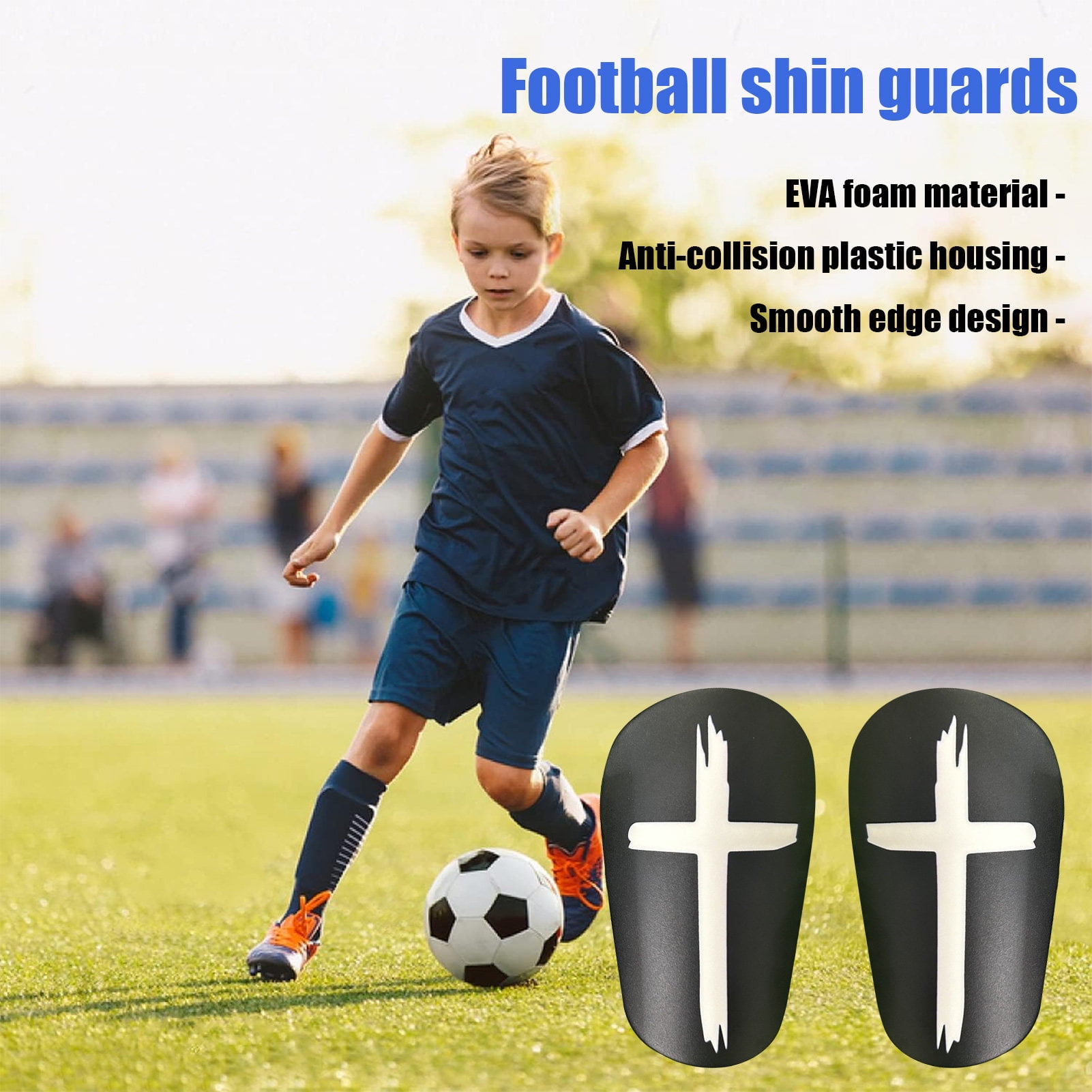LJNYFDC Miniature Shin Pads Mini Soccer Shin Guards Kids Teens Adults Soccer Players Miniature