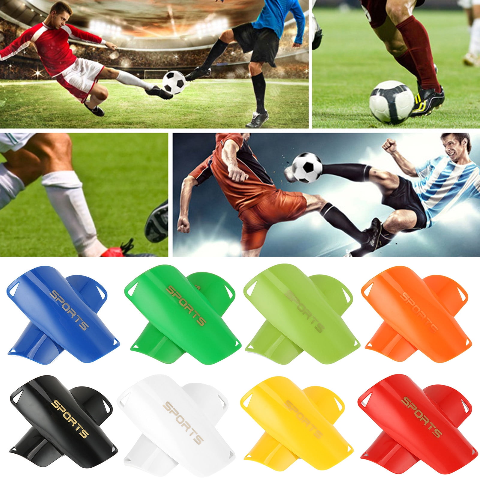 LJNYFDC Miniature Shin Pads Mini Soccer Shin Guards Kids Teens Adults Soccer Players Miniature