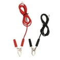 LJT Battery Cables Inverter Extension Cord Replacement with Clamps