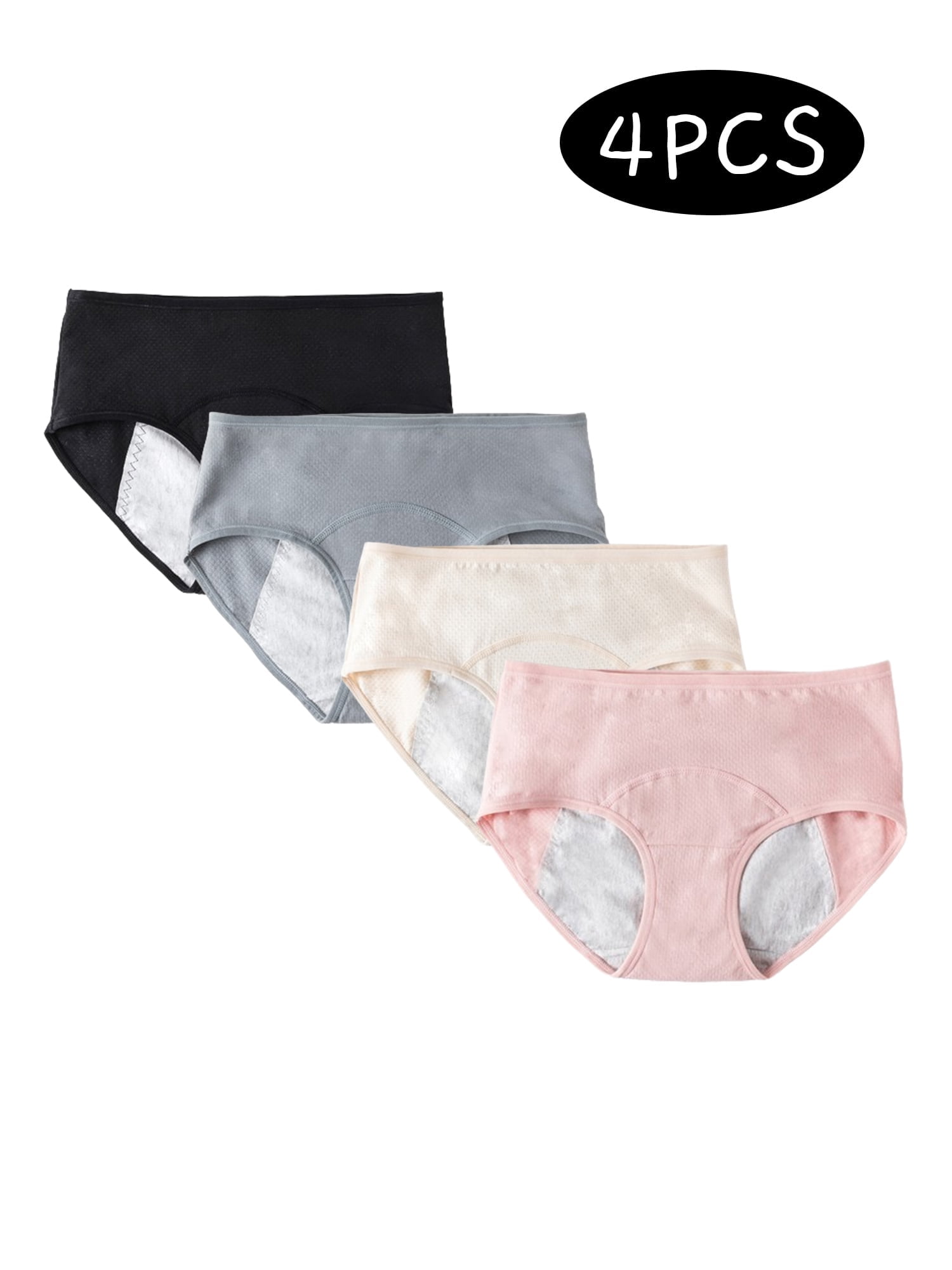  Period Underwear 3 Count Disposable Period Panties for