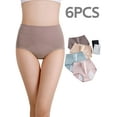 thumbnail image 1 of LJVOGUES Women's Comfort Period Panties 6-Pack, Leakproof Period Underwear for Women, Postpartum Use, 1 of 9