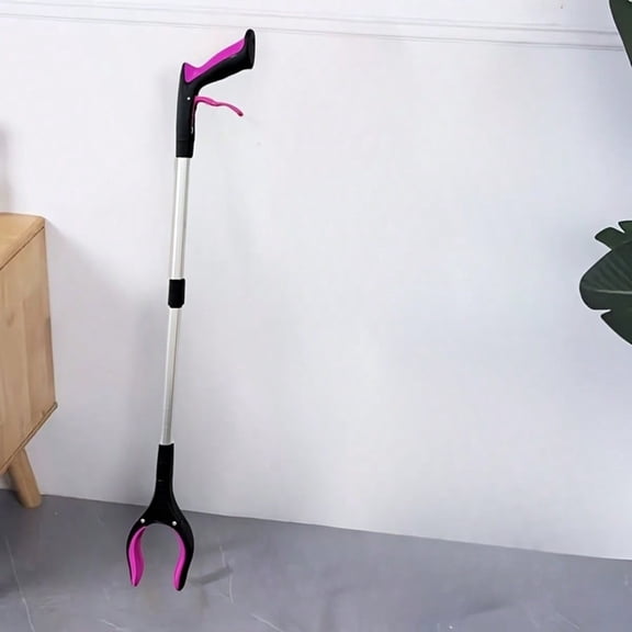 LJing 32-Inch Folding Claw Gripper, Lightweight & Portable Reacher Tool for Home & Elderly