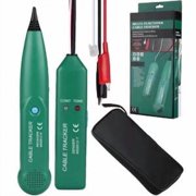 LJing Cable Tracer & Network Cable Tester, Tone Generator and Probe Kit, Continuity Tester & Telephone Line Finder Locator Detector Tool