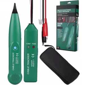 LJing Cable Tracer & Network Cable Tester, Tone Generator and Probe Kit, Continuity Tester & Telephone Line Finder Locator Detector Tool