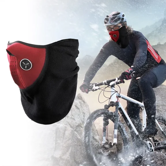 (LK-LTD)-- Half Face Mask Breathable Windproof Dustproof Neck Warmer For Bike Motorcycle Racing **--( hgl;;'k)