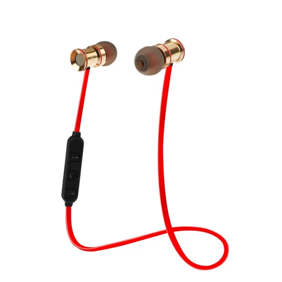 (LK-LTD)--Sport Headsets Wireless V4.1 In-Ear Stereo Headphones Sweat-proof Running Earphones**--（ fd54j4;）