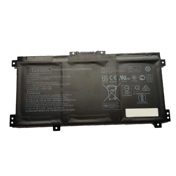 LK03XL Laptop Replacement Battery For Envy X360 Convertible 17M 17T 15-BP 15-BQ 15M-BP 15M-CP 15-BQ 15M-CN0XXX P/N: L09281-855 916814-855 916368-541 916368-421