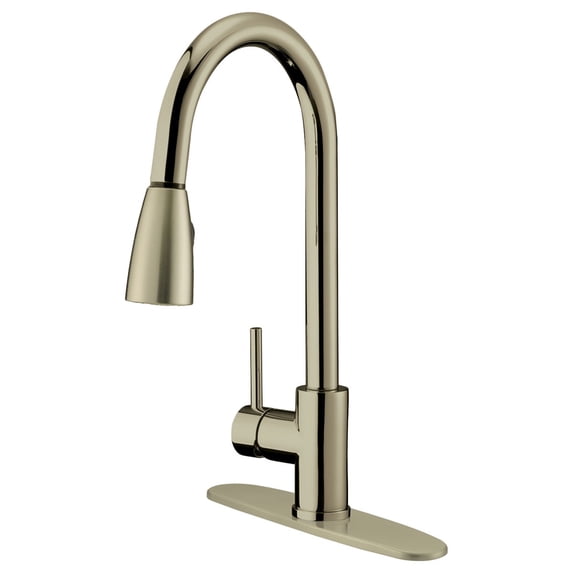 LK4B Kitchen Faucet - Brushed Nickel Finish