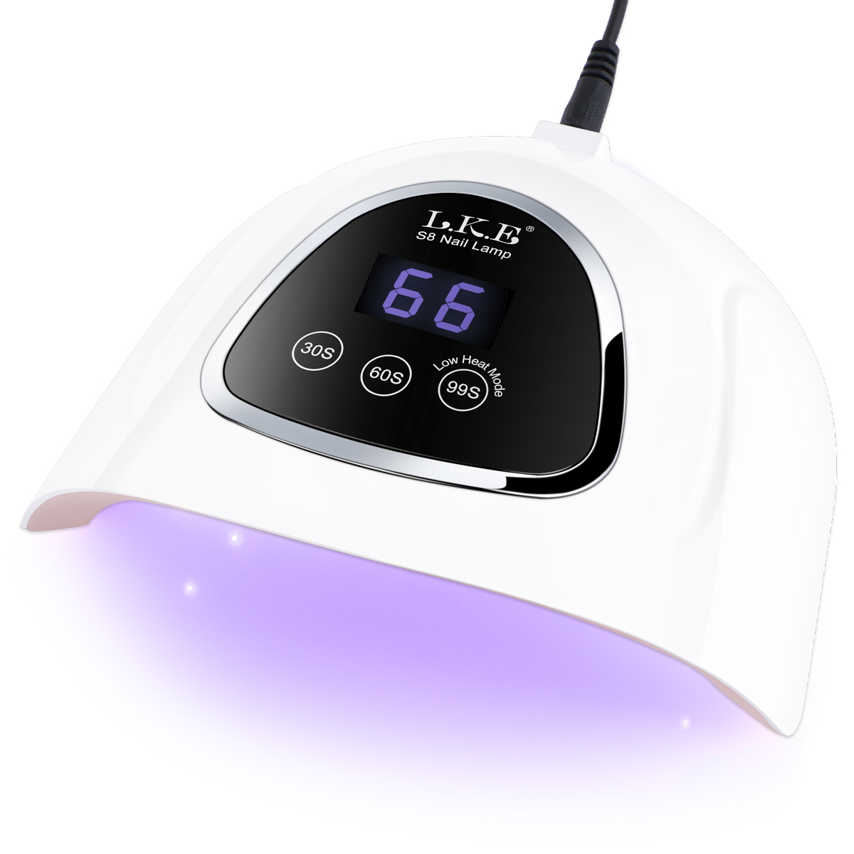 LKE UV Nail Lamp, UV Light for Nails 2023 New Nail Dryer Auto Sensor