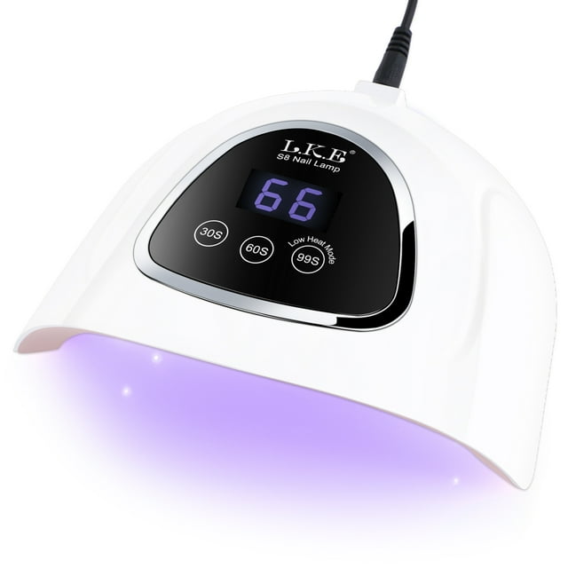 LKE UV Nail Lamp, UV Light for Nails 2023 New Nail Dryer Auto Sensor