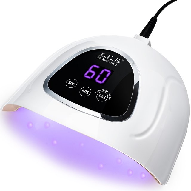 LKE UV Nail Lamp, UV Light for Nails 2023 New Nail Dryer Auto Sensor