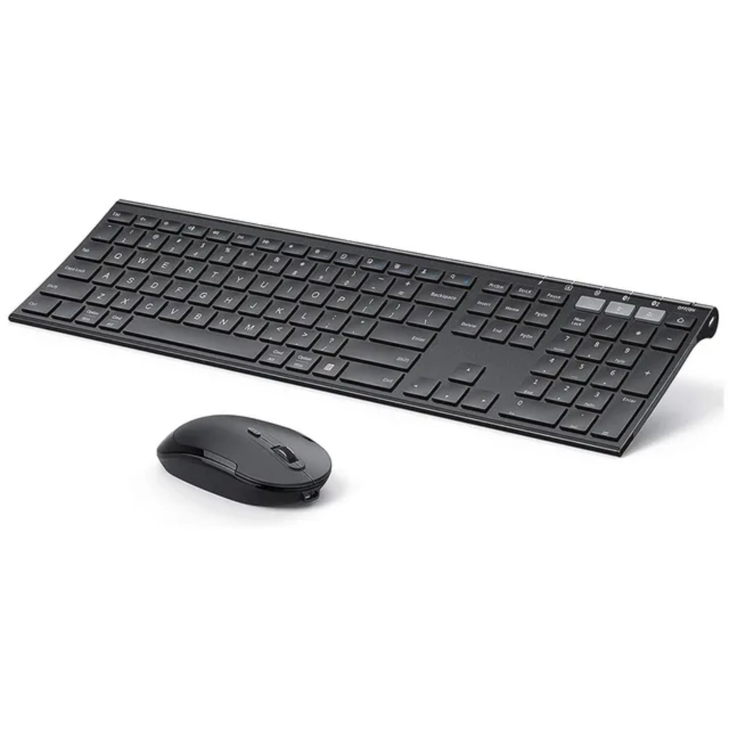 LKENANZH Bluetooth Keyboard and Mouse Combo MultiDevice Ultra Slim