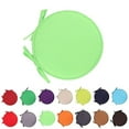 thumbnail image 1 of LKJYER 2 Pack Indoor/Outdoor Chair Pads with Ties,12"/15" Round Seat Cushions Garden Patio Home Cushions,Non-Slip Stool Seat Pad, 1 of 8
