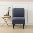 thumbnail image 1 of LKJYER Armless Accent Chair Cover Slipcover,Slipper Chair Stretch Spandex Removable for Armless Chair Furniture Protector for Living Dining Room Hotel, 1 of 7